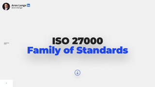 voodoo
1
ISO 27000
Family of Standards
Aron Lange
@aronlange
 
