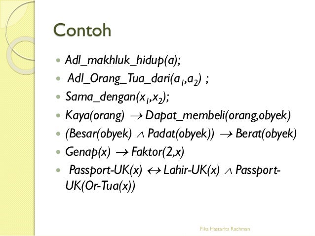 8 Logika Predikat