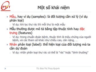 Một số khái niệm
TS. Đào Thị Thúy Quỳnh
 