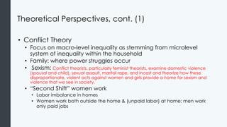 conflict theory perspective on domestic violence