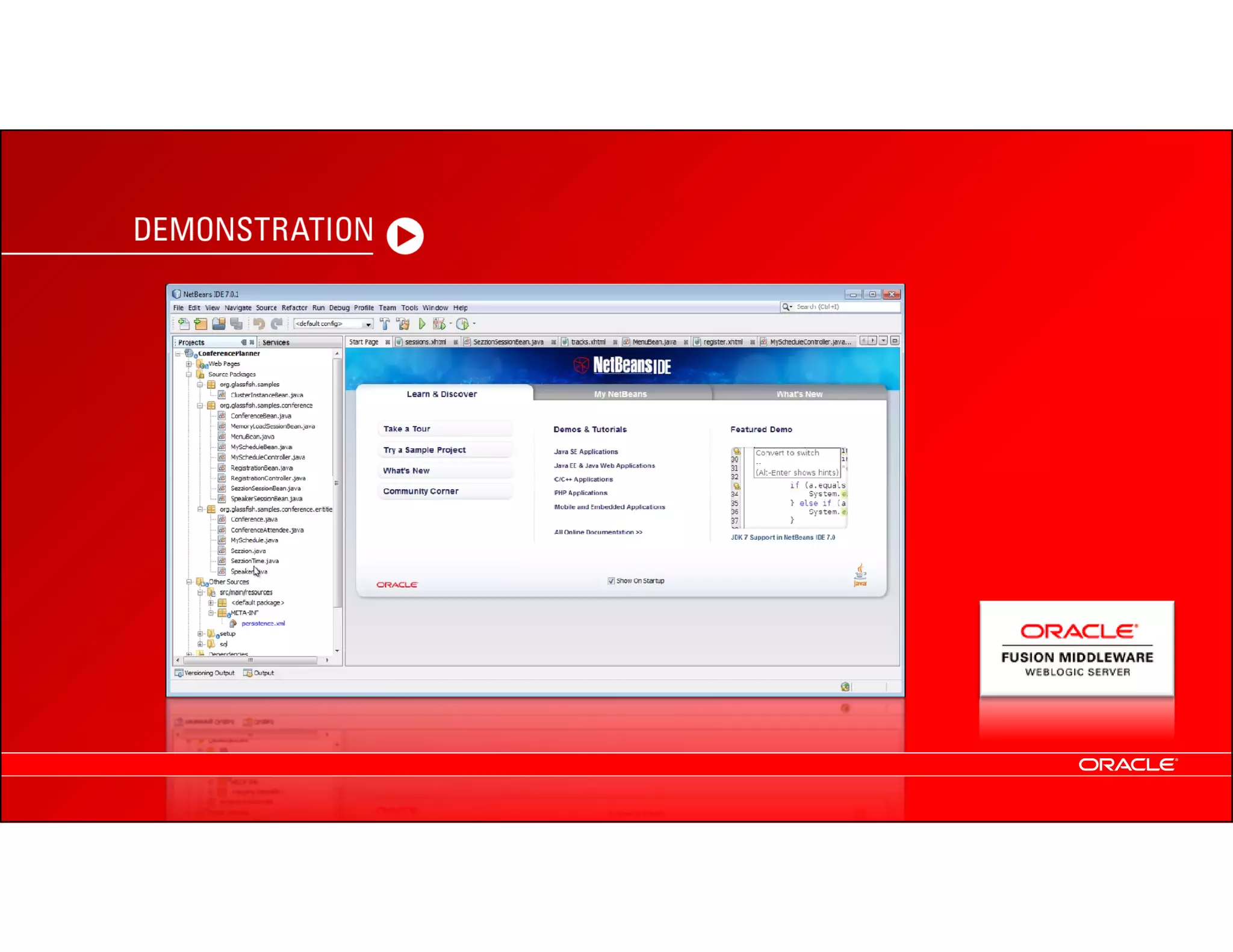 18   Copyright © 2011, Oracle and/or its affiliates. All rights   Insert Information Protection Policy Classification from Slide 8
     reserved.
 