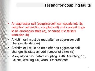 Comprehensive Overview of VLSI Memory Testing Techniques and Fault ...