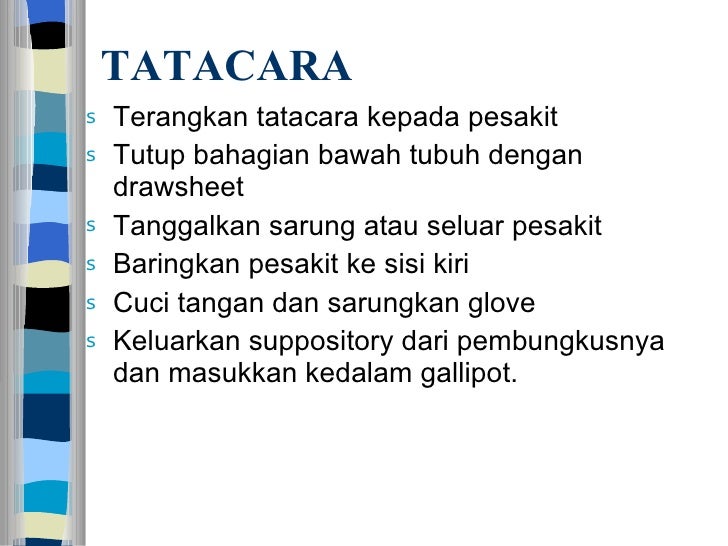 Ubat Luka Punggung - Rawatan m