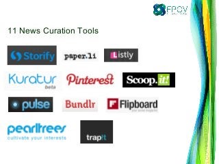 11 News Curation Tools
 
