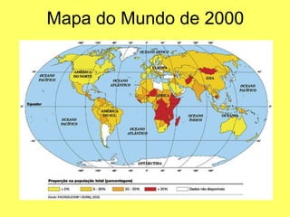 Mapa do Mundo de 2000 