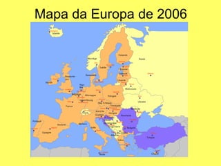 Mapa da Europa de 2006 