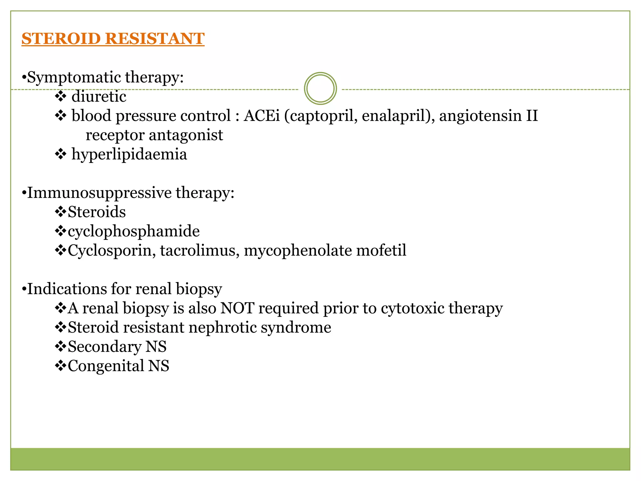 exacerbated by steroid therapy