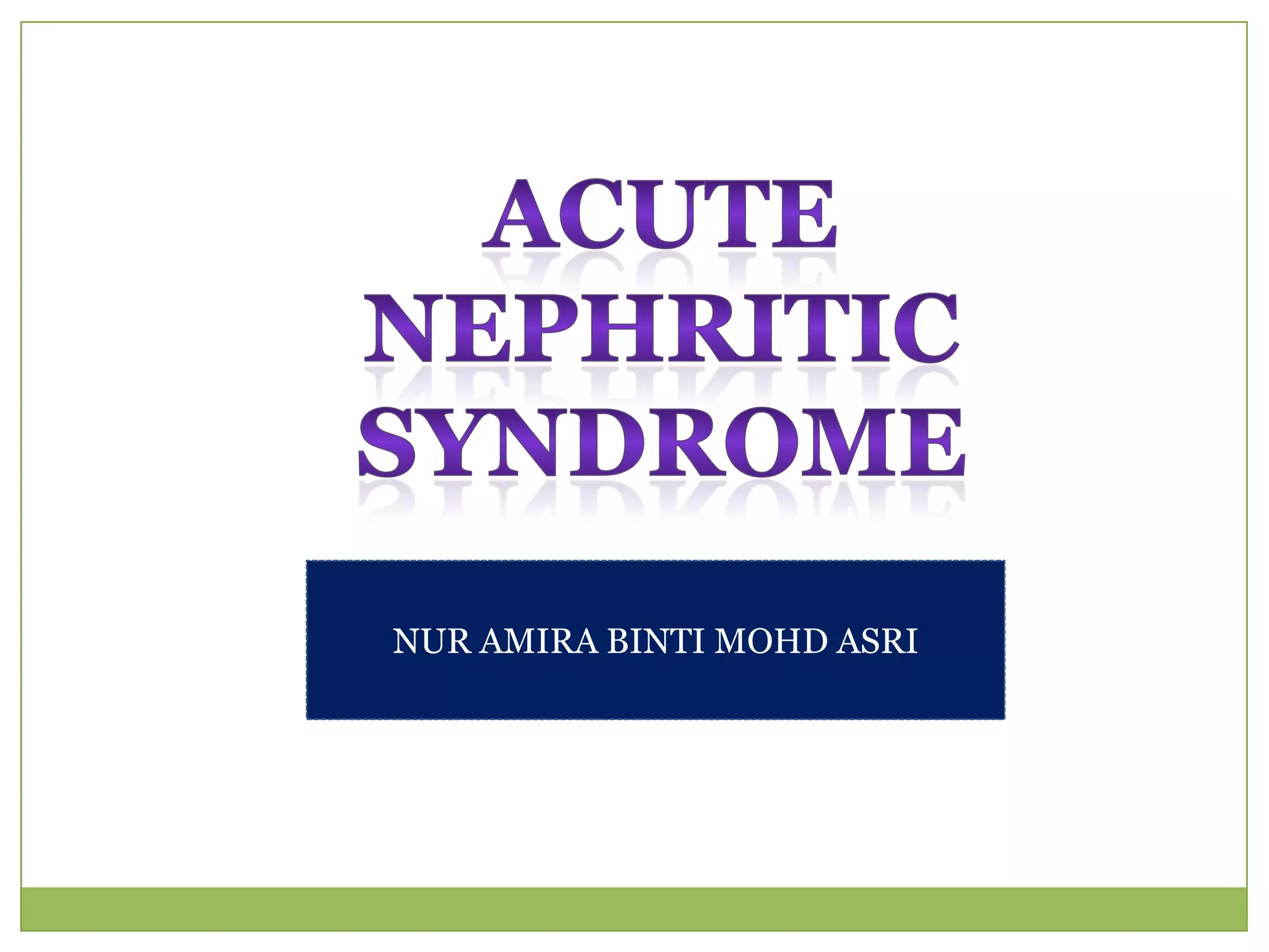 Initiating factor? (bee sting)