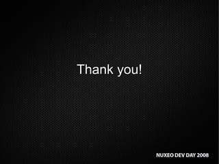 Nuxeo Runtime 2: OSGi, Glassfish support, etc