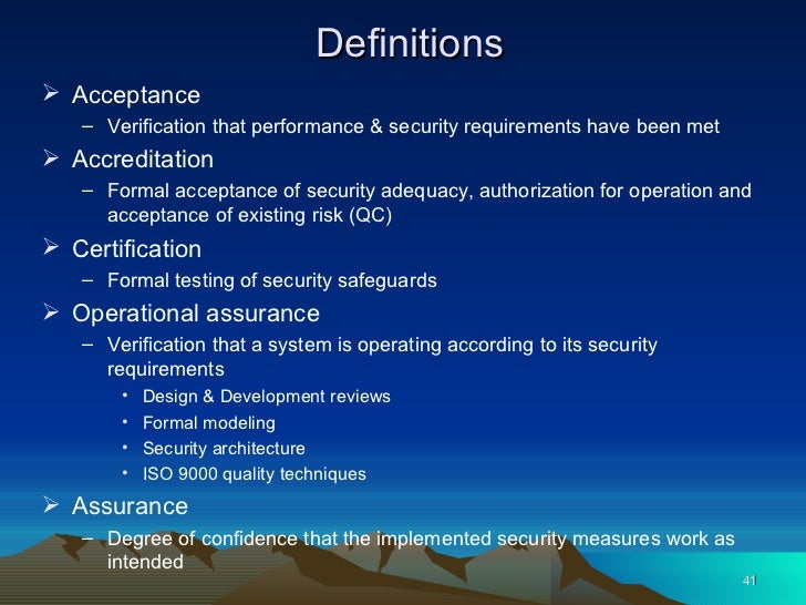 8 Operations Security