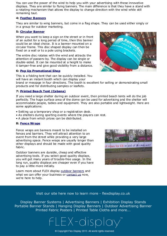 8 outdoorbannerideasforanimpressivedisplay