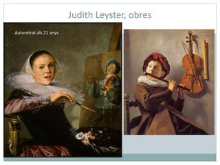 Judith Leyster, obres Autoretrat als 21 anys 