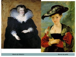 Maria de Medicis Barret de palla 
