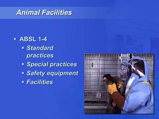 8. principles of biosafety, biocontainment & program management (nbb160 ...