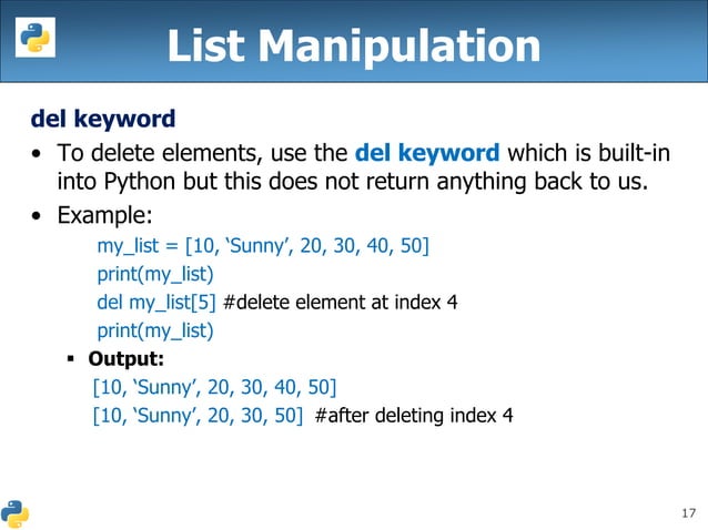 8 python data structure-1 | PPT