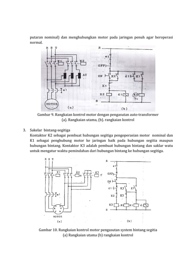 8 rangkaian-dasar-kontrol-motor-listrik | PDF