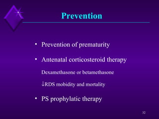 Respiratory Distress Syndrome (Rds) | PPT