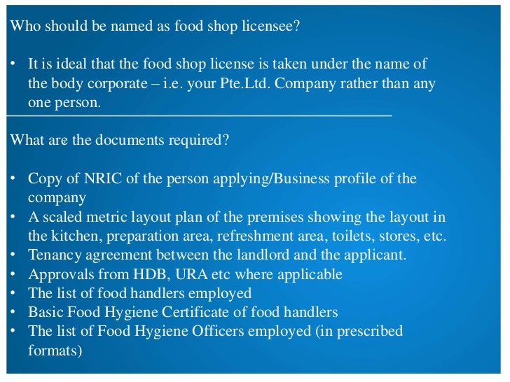 How To Apply For Food Hygiene Certificate How To Apply For Food Hygiene Certificate