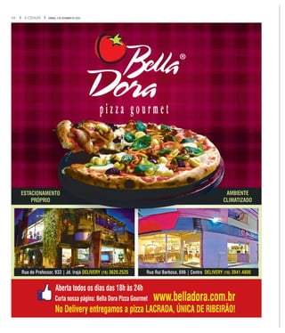 16 A CIDADE SÁBADO, 3 DE SETEMBRO DE 2016
 