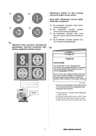 6 DDDDiiiiğğğeeeerrrr SSSSaaaayyyyffffaaaayyyyaaaa GGGGeeeeçççiiiinnnniiiizzzz 
22221111.... 
22222222.... 
 