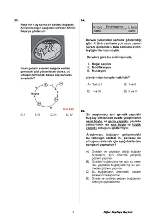 22223333.... 22224444.... 
22225555.... 
7 DDDDiiiiğğğeeeerrrr SSSSaaaayyyyffffaaaayyyyaaaa GGGGeeeeçççiiiinnnniiiizzzz 
 