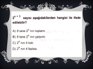 8.SINIF - ÜSLÜ SAYILAR 2 (SLAYT)