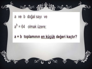 8.SINIF - ÜSLÜ SAYILAR 2 (SLAYT)