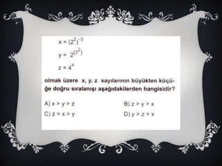 8.SINIF - ÜSLÜ SAYILAR 2 (SLAYT)