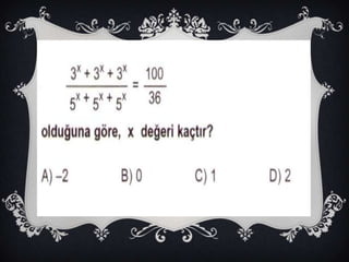 8.SINIF - ÜSLÜ SAYILAR 2 (SLAYT)