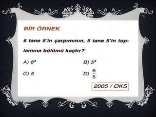 8.SINIF - ÜSLÜ SAYILAR 2 (SLAYT)