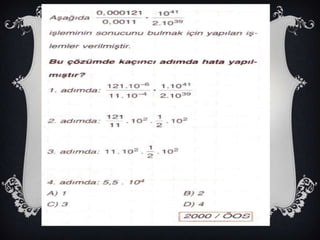 8.SINIF - ÜSLÜ SAYILAR 2 (SLAYT)