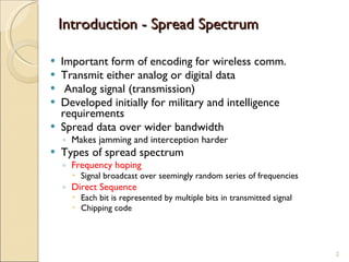 8 spread spectrum | PPT