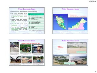 Sustainable Water Resources Management in Malaysia: Challenges and ...