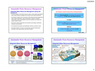 Sustainable Water Resources Management in Malaysia: Challenges and ...
