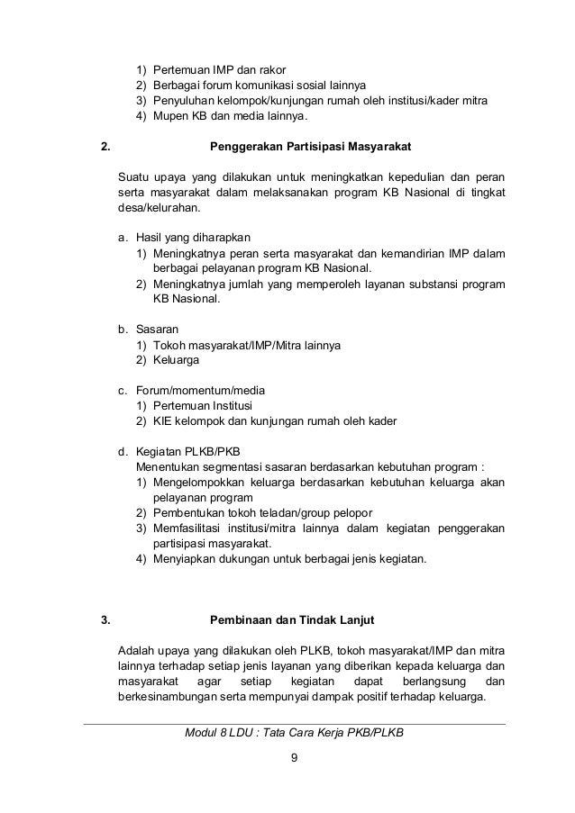 Laporan Bulanan Contoh Laporan Kegiatan Ppkbd Dan Sub
