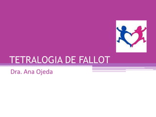 TETRALOGIA DE FALLOT
Dra. Ana Ojeda
 