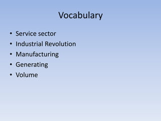 8. traditional branches of industry in great britain