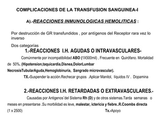 8 transfusiones en cirugía | PPT