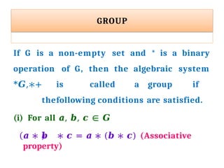 Comprehensive Overview of Algebraic Structures: Groups, Monoids, and ...