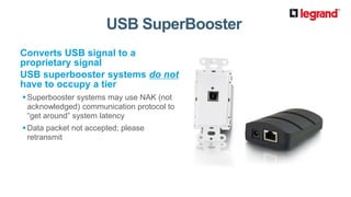 The Universal Battery
Existing USB technology
specifies a 5V (+/-5%) power
supply
–In USB, power is delivered in quanta of...