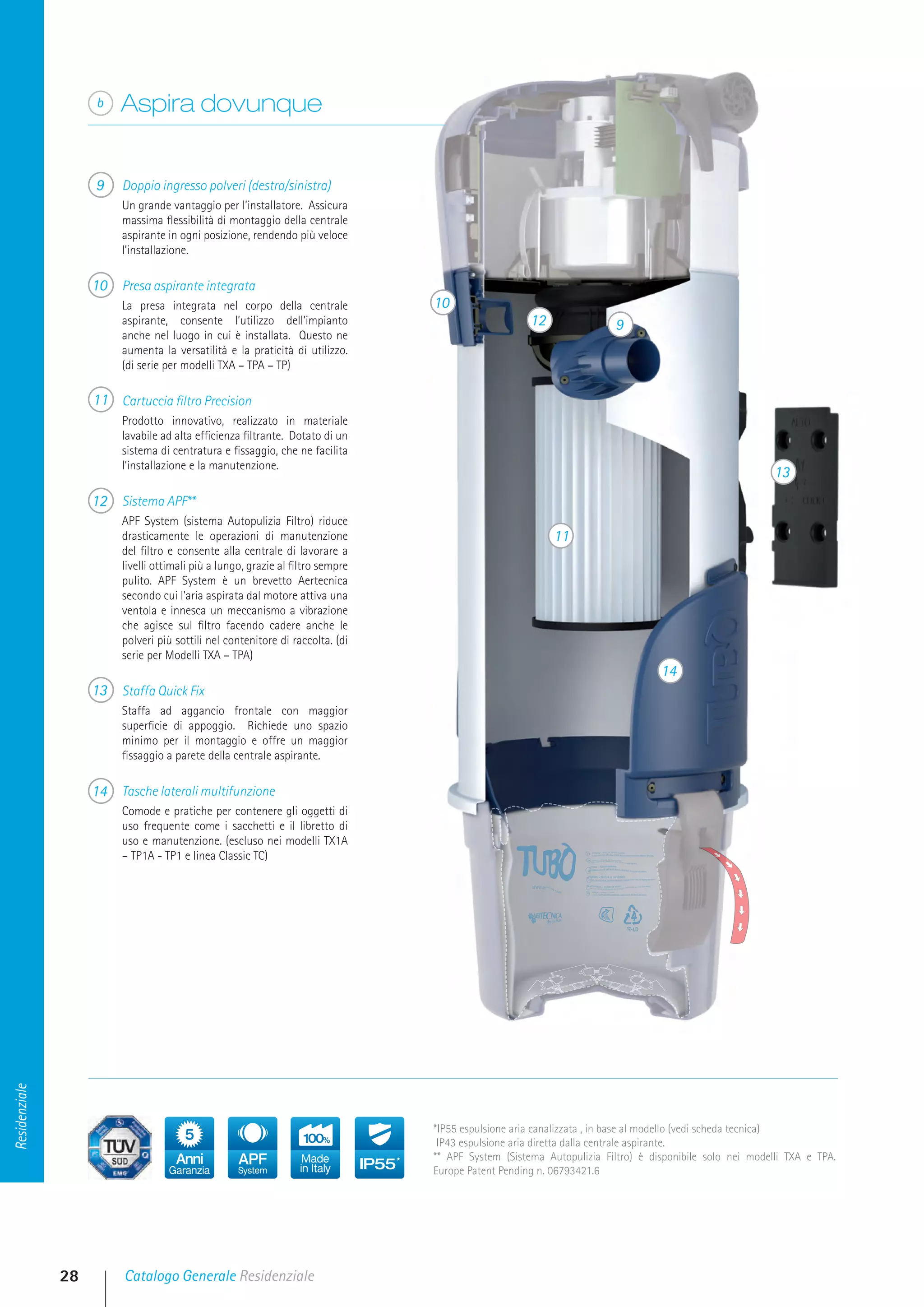 Motore Di Aspirazione Per Centrale Aspirapolvere Disan Matrix - Foto 3