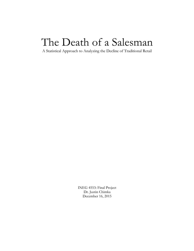 The Death of a Salesman | PDF