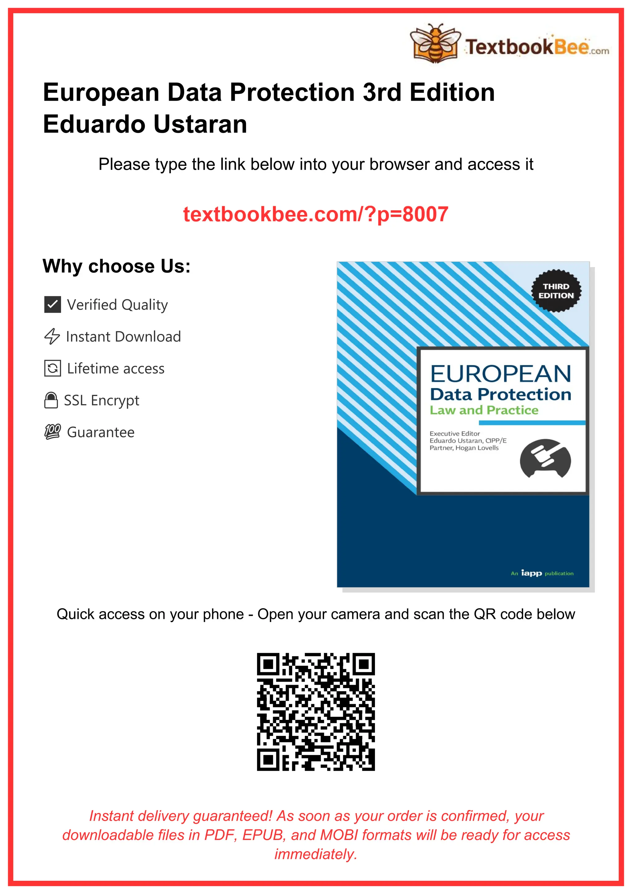 Comprehensive Guide to European Data Protection Law and Practice