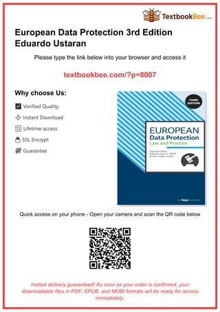 Comprehensive Guide to European Data Protection Law and Practice