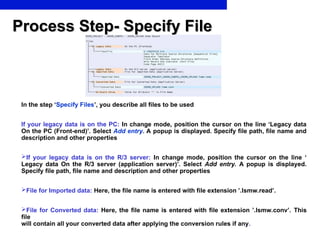 80087305-Step-by-Step-Lsmw-Tutorial -Step-by-Step-Lsmw-Tutorial | PPT