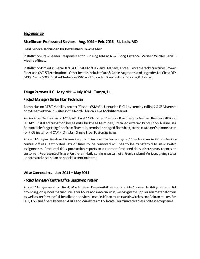 verizon resume choice image resume format examples 2018