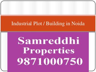 Industrial Plot / Building in Noida
 