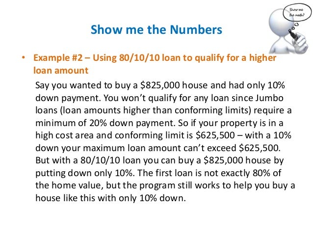 80 10 10 loan understanding the basics 80 10 10 loan