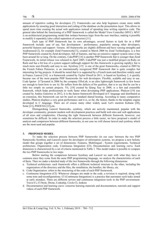 A Comparative Study Of Laravel And Symfony Php Frameworks Pdf A Comparative Study Of Laravel And Symfony Php Frameworks Pdf