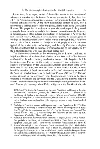 The origin of the history of science in classical antiquity 1st Edition ...
